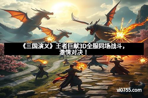 《三国演义》王者巨献3D全服同场战斗，激情对决！